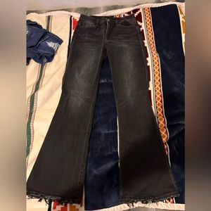 Black Flying Monkey bootcut jeans